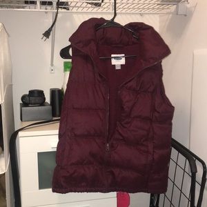 Red Winter Vest